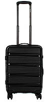 Малый чемодан из поликарбоната ручная кладь 36L Horoso черный KP, код: 8367155