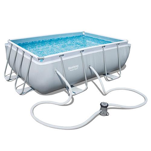Каркасний прямокутний басейн Bestway 56629 282x196x84 см З фільтр-насосом на 3662 літрів