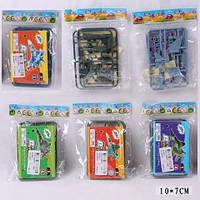 4D конструктор Літак у наявності 6 різновидів пластик