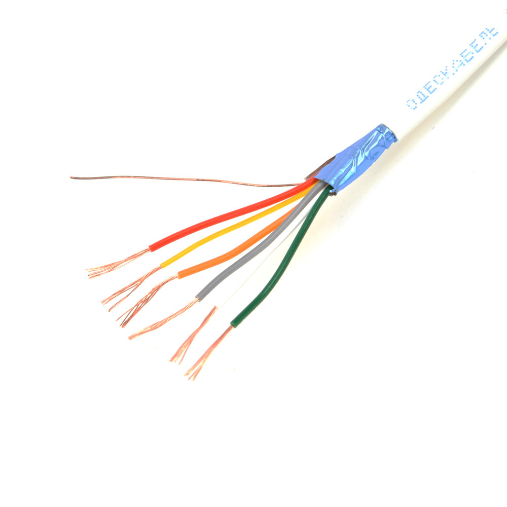 Кабель Одескабель Alarm Cable 6*0.22 з екраном SC, код: 6729375