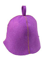 Банная шапка Luxyart искусственный фетр Фиолетовый (LС-411) PS, код: 1457657