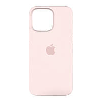 Чехол усиленной защиты MagSafe Silicone Apple iPhone 14 Pro Max Chalk Pink EM, код: 7847868