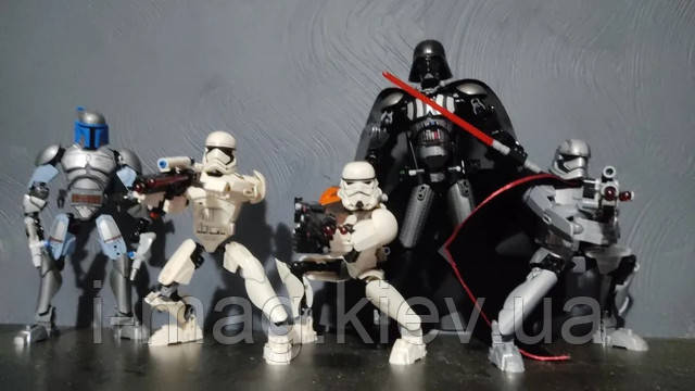 Сборная фигурка Звездные войны Фигурка игрушка-конструктор Звездные войны