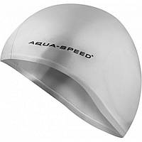 Шапка для плавания EAR CAP 5875 Aqua Speed 128-26 серебристый, OSFM, Time Toys