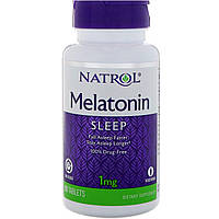 Мелатонин, Natrol, Melatonin, 1 мг, 90 таблеток (10847) SM, код: 1535473