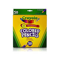 Набор цветных карандашей Crayola 68-4050, 50 шт, Time Toys