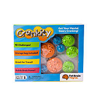 Головоломка Разноцветные шестерёнки Fat Brain Toys F140ML Crankity, Time Toys