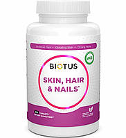 Комплекс для кожи волос ногтей Biotus Hair Skin Nails 120 Tabs BIO-531217 ST, код: 7778377