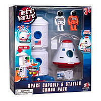 Игровой набор Astro Venture 63141 SPACE STATION и CAPSULE, Time Toys