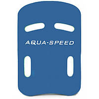 Доска для плавания VERSO KICKBOARD 6308 Aqua Speed 183AS, синий , Time Toys