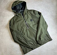 Stone Island Хаки зеленая мужская куртка брендовая Стоун Айленд ветровка весна осень зелёная