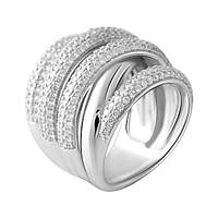 Серебряное кольцо SilverBreeze с фианитами (2056713) 16 размер PS, код: 6597333