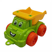 Детская Машина самосвал "Максик" ТехноК 0953TXK Зеленый, Time Toys