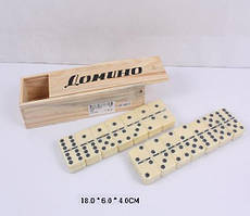 Доміно Класик 4807Д у дерев'яній коробці, кістки з метал. осердям