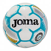 Мяч футбольный EGEO Joma 400522.216.5 бело-бирюзовый, № 5, Time Toys