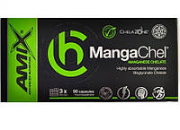 Микроэлемент Марганец Amix Nutrition ChelaZone MangaChel Manganese Bisglycinate Chelate 90 Ve BM, код: 7803229