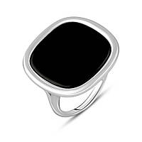 Серебряное кольцо SilverBreeze с натуральным ониксом 5.781ct (2125891) 17.5 BM, код: 8025913