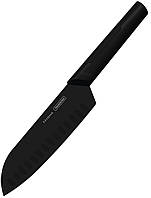 Нож Сантоку Tramontina Nygma 178 мм Черный (6816084) ET, код: 8255714