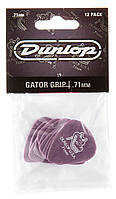 Медиаторы Dunlop 417P.71 Gator Grip Player's Pack 0.71 mm (12 шт.) IX, код: 6556413