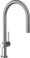 Смеситель для кухонной мойки с выдвижным душем Hansgrohe Talis M54 Хром 72802000 GG, код: 8406878