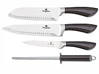 Набор ножей Berlinger Haus Metallic Line Carbon Pro Edition 4 предмета (BH-2497) ET, код: 8040177