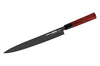 Нож кухонный Янагиба 270 мм Samura Okinawa Stonewash (SO-0111B) ET, код: 8116927