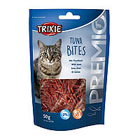 Ласощі для кішок Trixie 42734 Premio Tuna Bites тунець 50 г (4011905427348) KB, код: 7596848