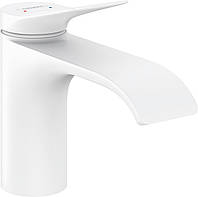 Смеситель для раковины со сливным гарнитуром Hansgrohe Vivenis Белый 75010700 BM, код: 8406581