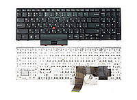 Клавиатура для ноутбука LENOVO E520, E525 Black, RU черная рамка ET, код: 6817134