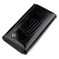 Кошелек женский ST Leather S9001A кожаный Черный (18433) BK, код: 947117