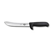 Кухонный нож Victorinox Fibrox Butcher лезвие 18 см Черный (5.7603.18L) ET, код: 1384940