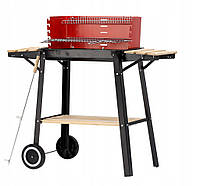 Гриль GardenLine BBQ5283 Черно-красный BB, код: 7548279