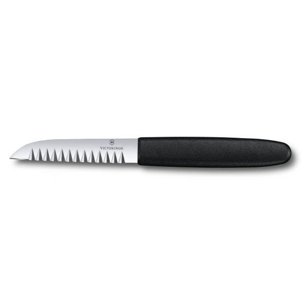 Кухонный нож для фигурной нарезки Victorinox Decorating 8,5 см Черный (7.6054.3) ET, код: 1709242 - фото 1 - id-p2170317071