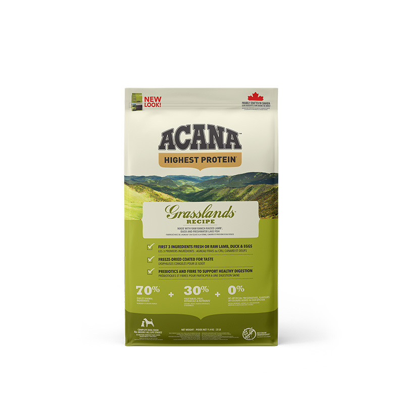Корм Acana Grasslands Recipe 11.4 kg для собак