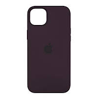 Чехол усиленной защиты MagSafe Silicone Apple iPhone 14 Plus Elderberry KB, код: 7847848