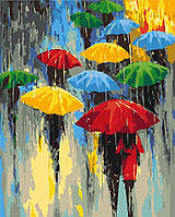 Картина по номерам BrushMe Цветной дождь 40х50см BS53048 GG, код: 8265371
