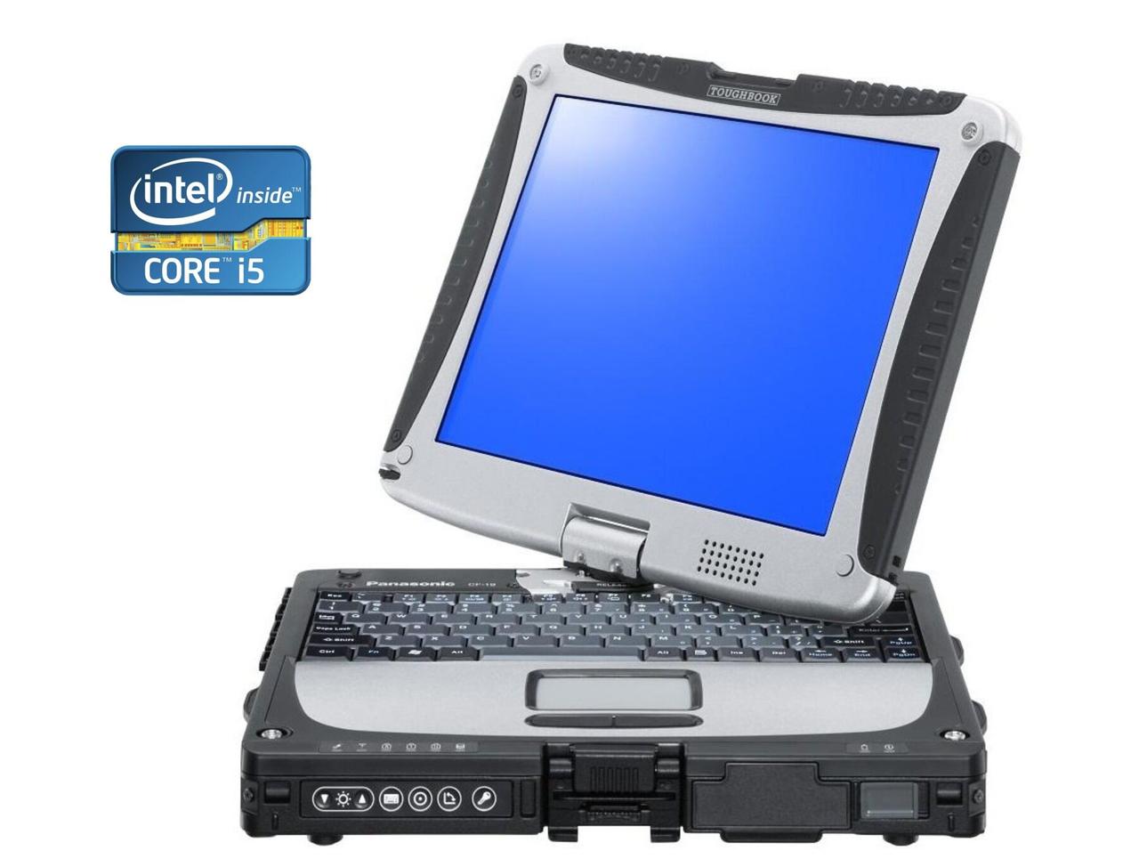 Захищений ноутбук Panasonic Toughbook CF-19/ 10.1" 1024x768/ i5-3210M/ 8GB RAM/ 480GB SSD/ HD 4000
