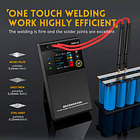 Fnirsi SWM-10 акумуляторний апарат точкового зварювання, з функцією PowerBank, фото 4