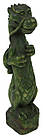 Статуетка ручна робота Зелений Деревний Дракон символ 2024 року, фото 4