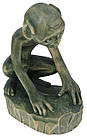 Голлум із Володаря Кольц, Хоббіт фігурка з дерева ручної роботи, фото 8