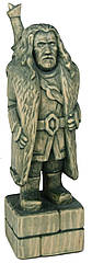 Гном Торін Дубощит з к/ф Хоббіт дерев'яна статуетка ручної роботи
