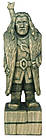 Гном Торін Дубощит з к/ф Хоббіт дерев'яна статуетка ручної роботи, фото 2