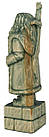 Гном Торін Дубощит з к/ф Хоббіт дерев'яна статуетка ручної роботи, фото 8