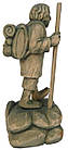 одіас Біггінс із к/ф Хоббіт фігурка з дерева ручної роботи, фото 6