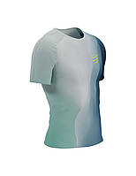 Спортивная компрессионная мужская футболка Compressport Performance SS Tshirt M, S Niagara Blue