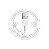 Кабель Apple Original USB Lightning 1м AAAA Class- белый BM, код: 8336184