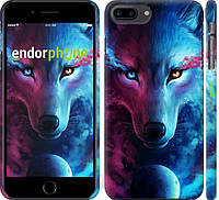Пластиковый чехол Endorphone на iPhone 7 Plus Арт-волк (3999t-337-26985) BB, код: 1537508