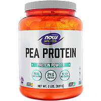 Гороховый протеин неприправленный Pea Protein Now Foods Sports 907 г BM, код: 7701512