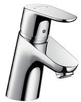 Смеситель для раковины без сливного набора Hansgrohe Focus E2 31733000 BK, код: 8406693