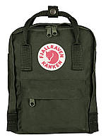 Рюкзак Fjallraven Kanken Mini Forest Green (1004-23561.660) ET, код: 5865030